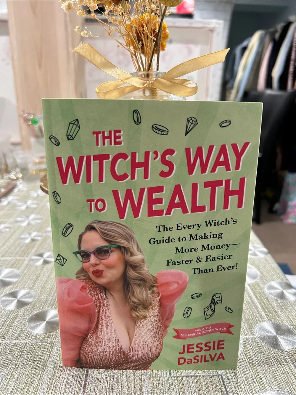 “The Witch's Way to Wealth” Soft Cover Book.